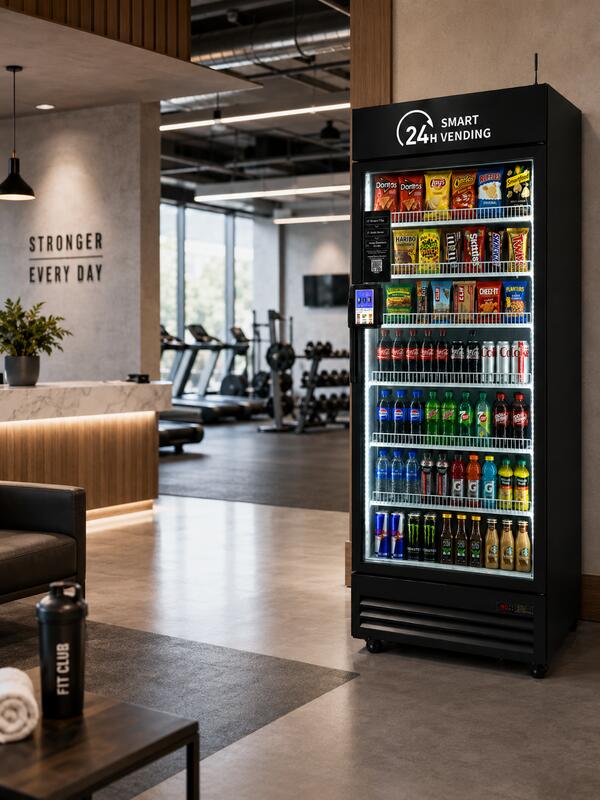 Smart cooler in gym